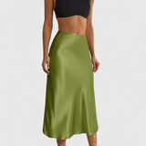 Maxima Midi Szoknya Magas Derékkal