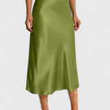 Maxima Midi Szoknya Magas Derékkal