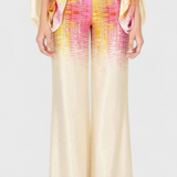 Sybella Két Részes Szett, Lezárt Vállal és Széles Nadrággal