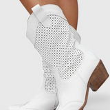 Modern Lovas Csizma Annalla Oldalsó Cipzárral