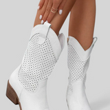 Modern Lovas Csizma Annalla Oldalsó Cipzárral