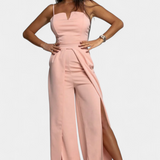 Prescillia mono vékony pántokkal és oldalsó nyílásokkal