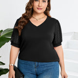 Élise | V-kivágású laza top