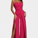 Prescillia mono vékony pántokkal és oldalsó nyílásokkal