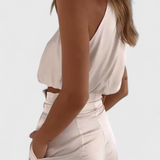 Helira Két Darabos Szett Folyékony Top és Palazzo Nadrággal