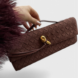 Melanie Klasszikus Kézitáska Suede-ből