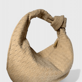 Lila Közepes Méretű Táska Csomó Részlettel