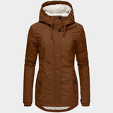 Anna™ | Hosszú őszi fleece kabát