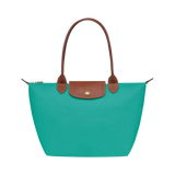 Longchamp - Grande Le Pliage Tote, Türkiz