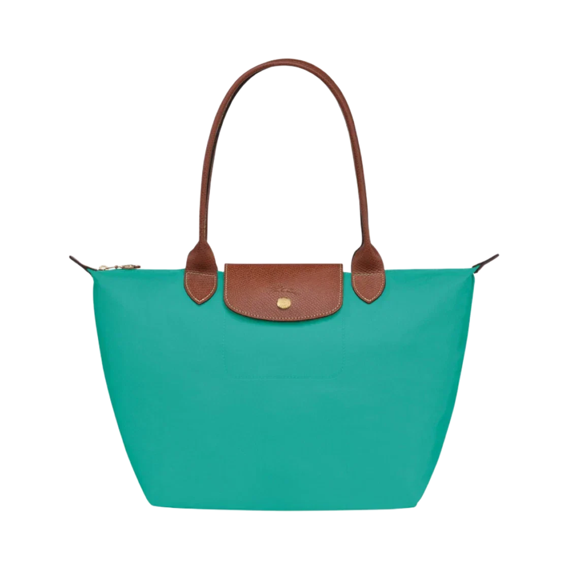 Longchamp - Grande Le Pliage Tote, Türkiz