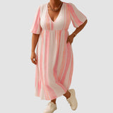 Anna™ | Könnyű nyári ruha lenből