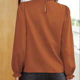 Viola | Elegáns Puffos Ujjú Blúz