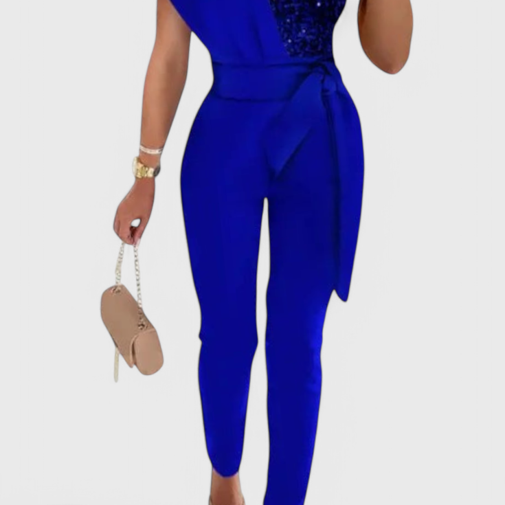 Layla Egyvállas Lógós Ruha Szett