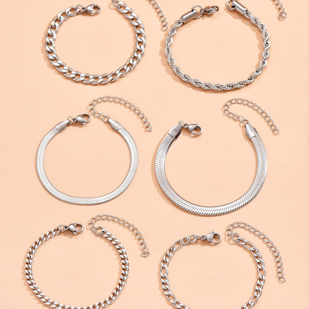 Sešus Gabalu Lánc Karkötő Szett