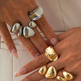 Szabálytalan Fém Gyűrűk