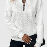 Zoey™ | Cipzáras pulóver