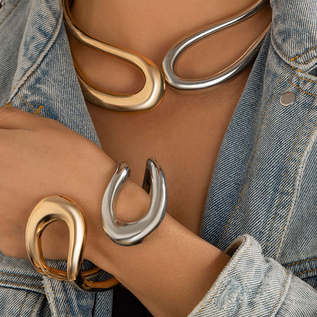 Aszimmetrikus Kivágott Karkötő