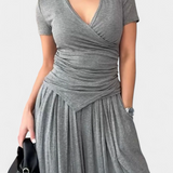 Ruslana Két Részes Készlet Kereszt V-kivágással