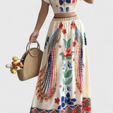 Itzel Boho szett etnikai mintával