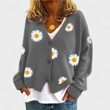 Teresa | Virág hímzéses kardigán