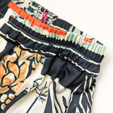 Magas Derékú Arce Nadrág Virágmintával