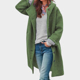 Penélope™ | Elegáns Téli Kabát Kapucnival