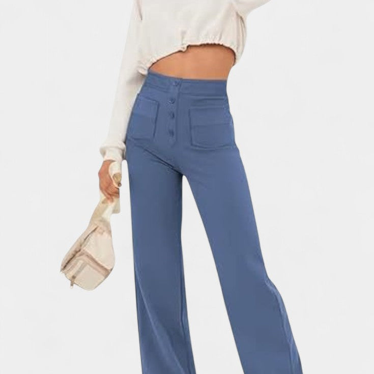 Új Magas Derékú és Rugalmas Nadrág