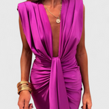 Midi Lakisha Ruha Mély Dekoltázzsal