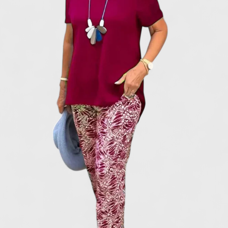 Két Darabos Candelaria Eleganta Szett Strukturált Kivágással