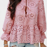 Kayden | Bohém Csipke Top Laza Kivágással