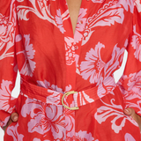 Suzanne Mono Ziedu com Cinto Florentīna