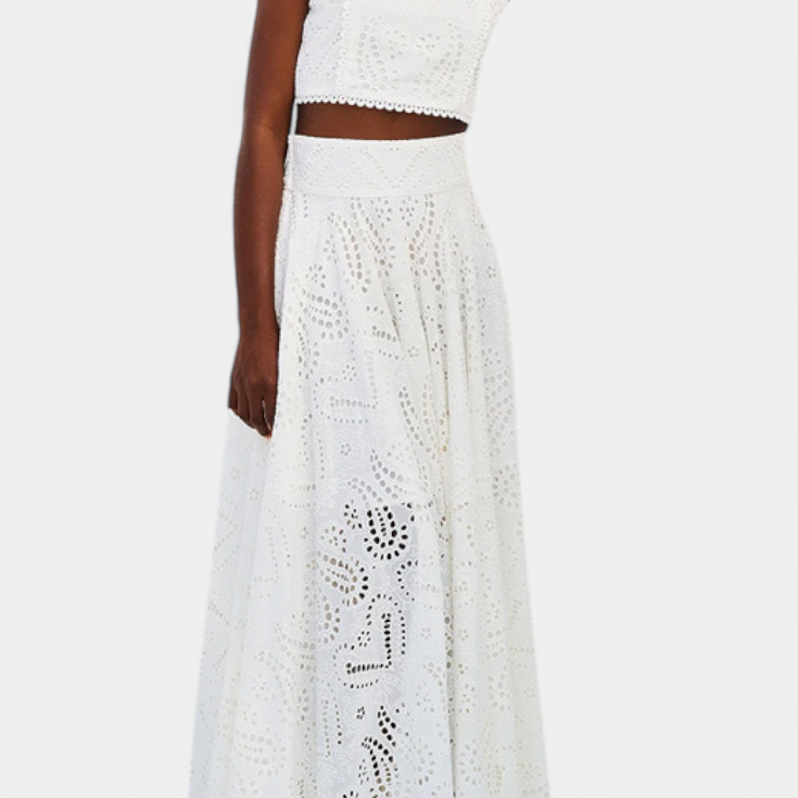 Romantikus Csipkés Virágok Szett - Danitza