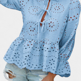 Kayden | Bohém Csipke Top Laza Kivágással