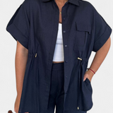 Lani Lazacsin és Nadrág Pamutból és Vászonból