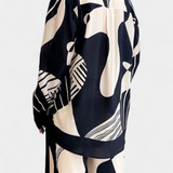 Basilisa Grafit Mintás Nadrág Szett