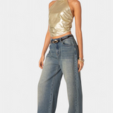 Anna | Top Halter Fém Karter