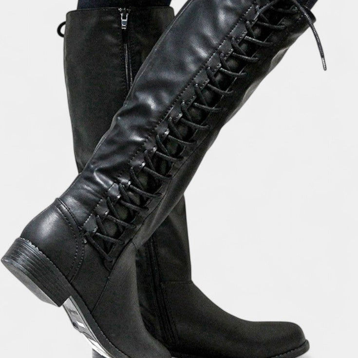 Minerva Magas Csizma Puha Belső Talppal