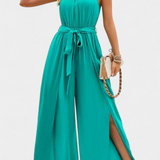 Nyree Aszimmetrikus Felső Kivágással és Masnival