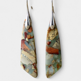 Madár fülbevalók különböző színű cirkónia kövekkel