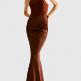 Mafalda Maxi Ruha Top Pántos Stílusban Elegáns Siluettával