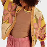 Casey | Virágmintás, laza szabású pulóver