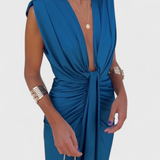 Midi Lakisha Ruha Mély Dekoltázzsal