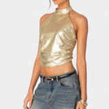 Anna | Top Halter Fém Karter