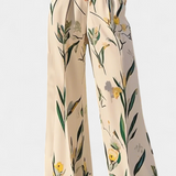 Slara Mono Nyári Ruha V-kivágással és Állítható Derékkal