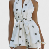 Top Halter és Eshra Rövidnadrág Masnival