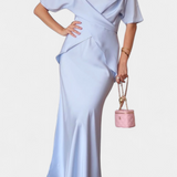 Top Veleda keresztpántos és könnyű szoknyával