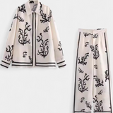 Nazaret Művészi Nyomatos Széles Nadrág Szett