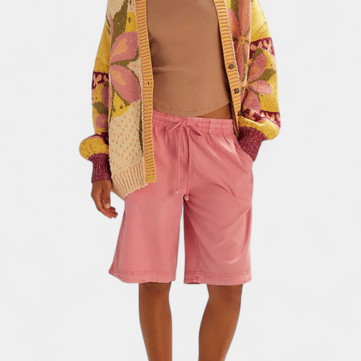 Casey | Virágmintás, laza szabású pulóver