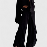 Maeva Két Részes Napi Öltözet Oldalsó Kivágással és Övvel