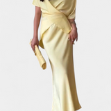 Top Veleda keresztpántos és könnyű szoknyával